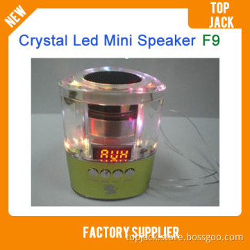 Portable with Compatible USB/FM Socket Lighted Speaker